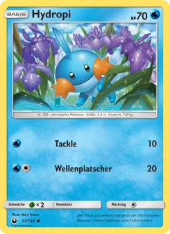 Pokémon-Karte Hydropi 033/168