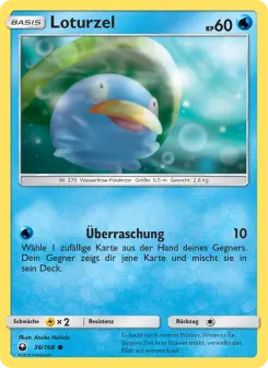 Pokémon-Karte Loturzel 036/168