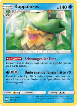 Pokémon-Karte Kappalores 038/168
