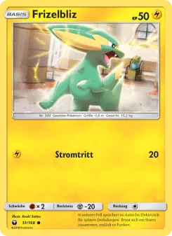 Pokémon-Karte Frizelbliz 051/168