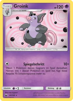 Pokémon-Karte Groink 060/168