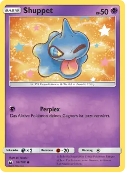 Pokémon-Karte Shuppet 064/168