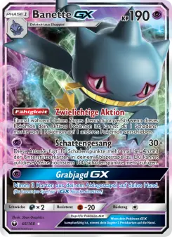 Pokémon-Karte Banette GX 066/168