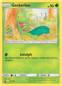 Pokémon-Karte Geckarbor 007/168