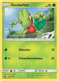 Pokémon-Karte Geckarbor 008/168