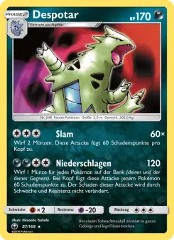 Pokémon-Karte Despotar 087/168