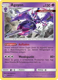 Pokémon-Karte Agoyon 108/214