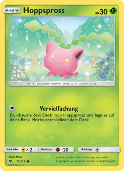 Pokémon-Karte Hoppspross 011/214