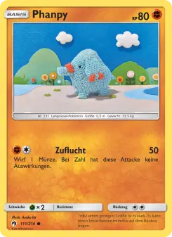 Pokémon-Karte Phanpy 111/214