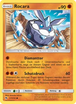 Pokémon-Karte Rocara 117/214