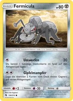 Pokémon-Karte Fermicula 128/214