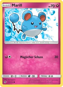 Pokémon-Karte Marill 135/214