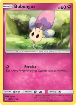 Pokémon-Karte Bubungus 147/214
