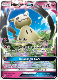 Pokémon-Karte Mimigma GX 149/214
