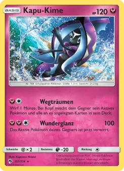 Pokémon-Karte Kapu-Kime 151/214