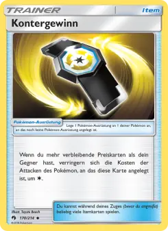 Pokémon-Karte Kontergewinn 170/214