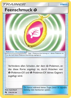 Pokémon-Karte Feenschmuck Grass 174/214