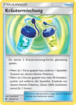 Pokémon-Karte Kräutermischung 184/214