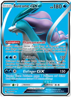 Pokémon-Karte Suicune GX 200/214