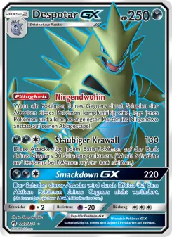 Pokémon-Karte Despotar GX 203/214