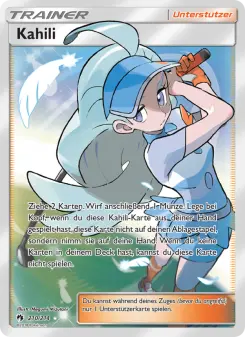 Pokémon-Karte Kahili 210/214