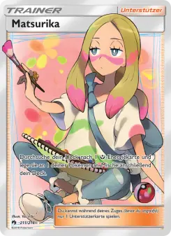 Pokémon-Karte Matsurika 211/214
