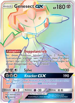 Pokémon-Karte Genesect GX 224/214