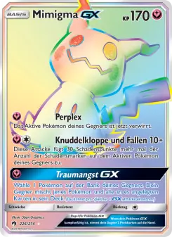 Pokémon-Karte Mimigma GX 226/214