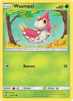 Pokémon-Karte Waumpel 023/214