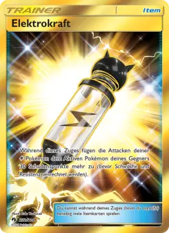 Pokémon-Karte Elektrokraft 232/214
