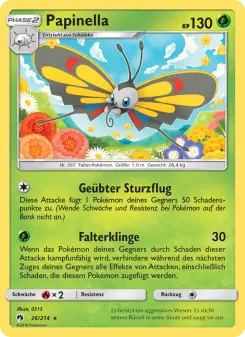 Pokémon-Karte Papinella 026/214