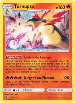 Pokémon-Karte Tornupto 042/214