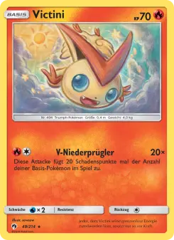 Pokémon-Karte Victini 049/214