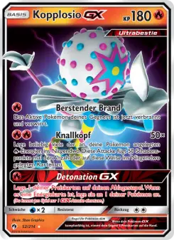 Pokémon-Karte Kopplosio GX 052/214