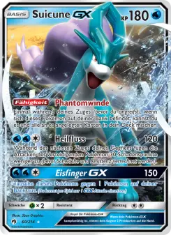 Pokémon-Karte Suicune GX 060/214