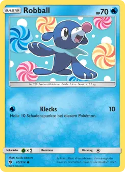 Pokémon-Karte Robball 065/214