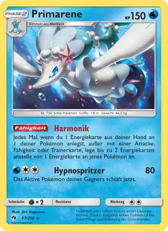 Pokémon-Karte Primarene 067/214