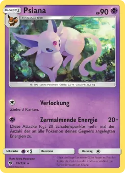 Pokémon-Karte Psiana 089/214