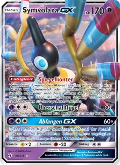 Pokémon-Karte Symvolara GX 098/214