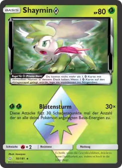 Pokémon-Karte Shaymin ◇ 010/181