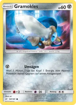 Pokémon-Karte Gramokles 107/181