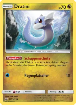 Pokémon-Karte Dratini 117/181