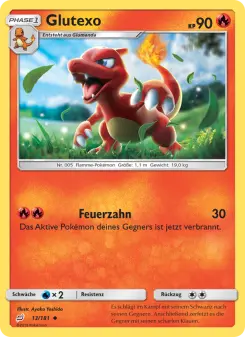 Pokémon-Karte Glutexo 013/181