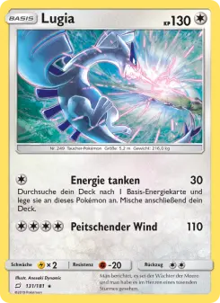 Pokémon-Karte Lugia 131/181