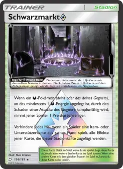 Pokémon-Karte Schwarzmarkt ◇ 134/181