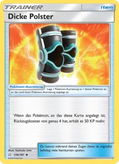 Pokémon-Karte Dicke Polster 136/181
