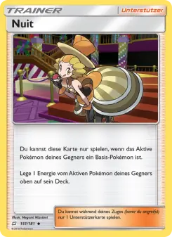 Pokémon-Karte Nuit 151/181