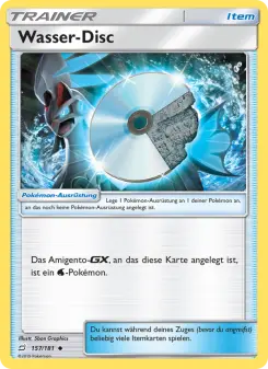 Pokémon-Karte Wasser-Disc 157/181