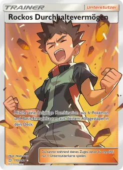 Pokémon-Karte Rockos Durchhaltevermögen 172/181