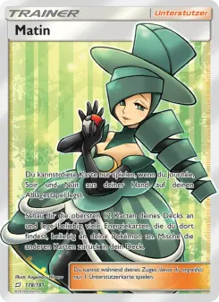 Pokémon-Karte Matin 178/181